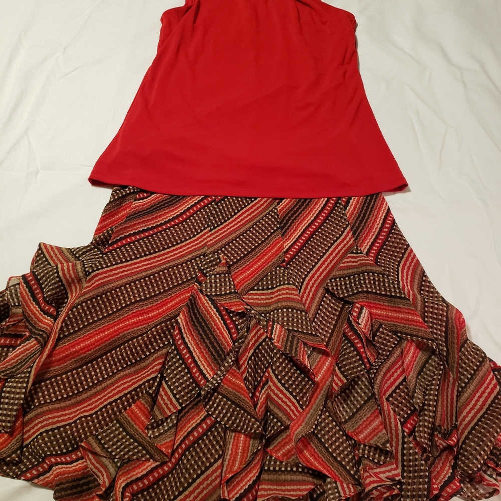 Skirt Set ~Ralph Lauren - Picture 4 of 9
